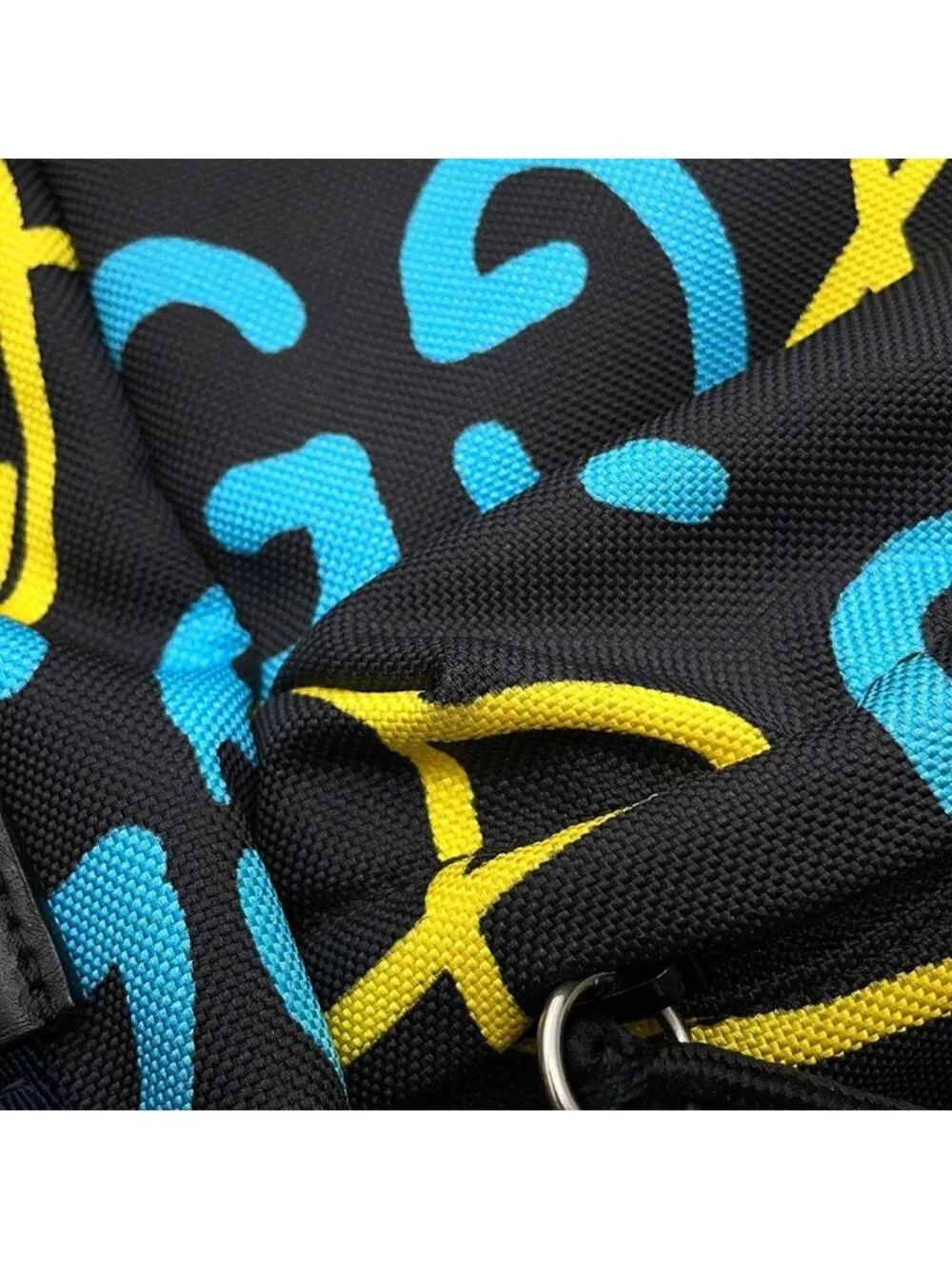 Gucci Backpack Ghost Nylon Canvas Black